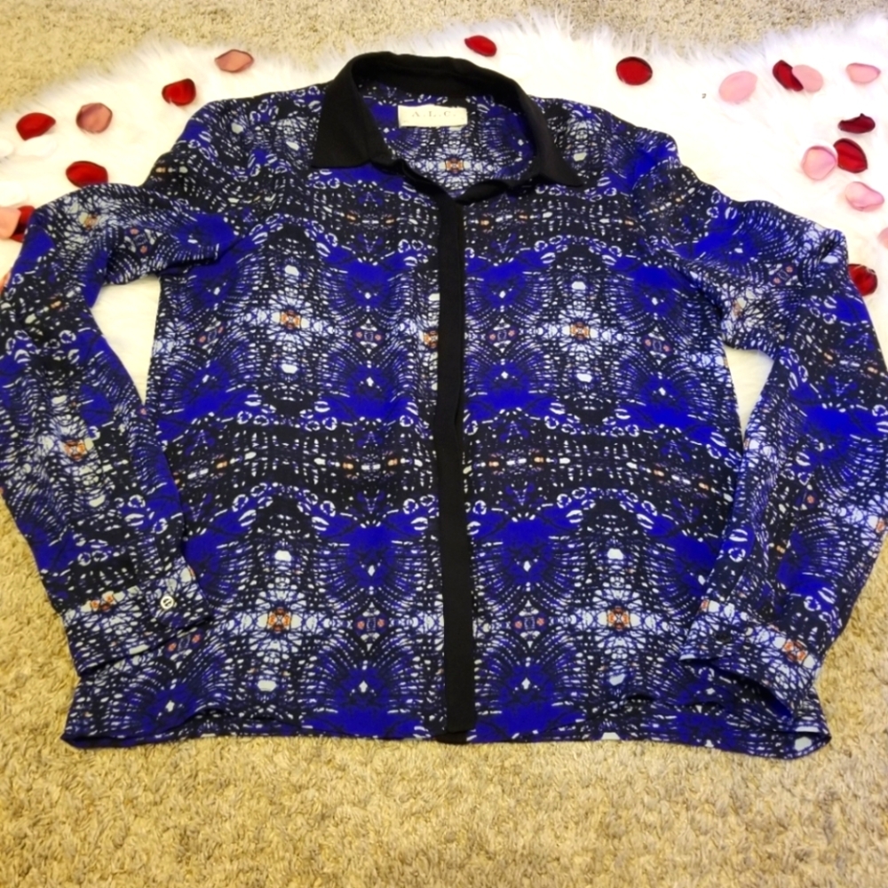 A.L.C. Silk Blouse
